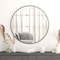 Flash Furniture 36" Round Black Metal Framed Accent Wall Mirror RH-M003-RD91MB-BK-GG - alternate 1